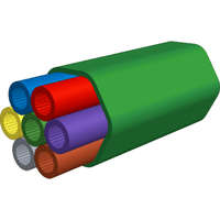 Enbeam 7-Way External 5/3.5mm Blowing Tube - Green